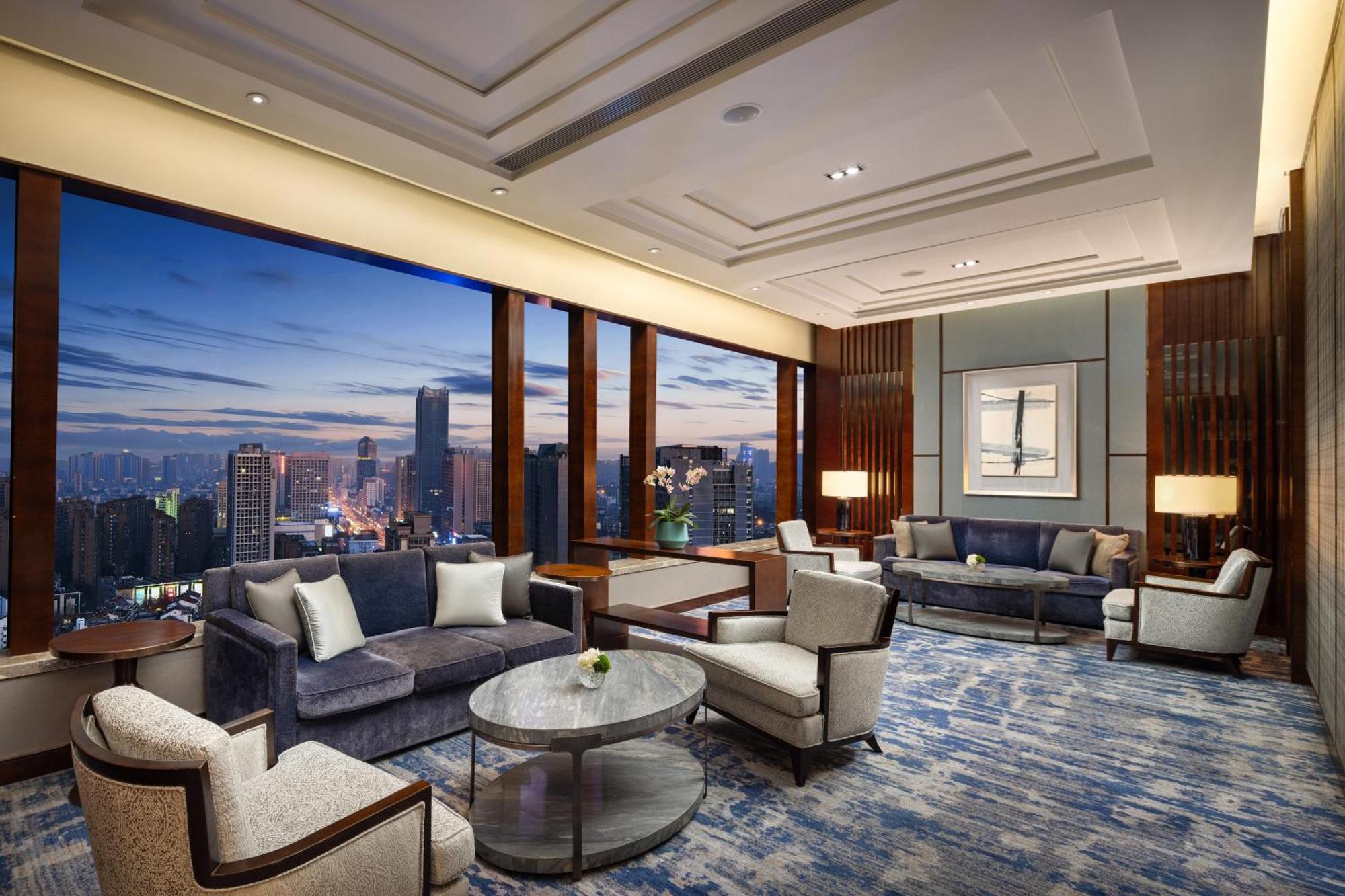 Shangri-La Hefei Bagian luar foto