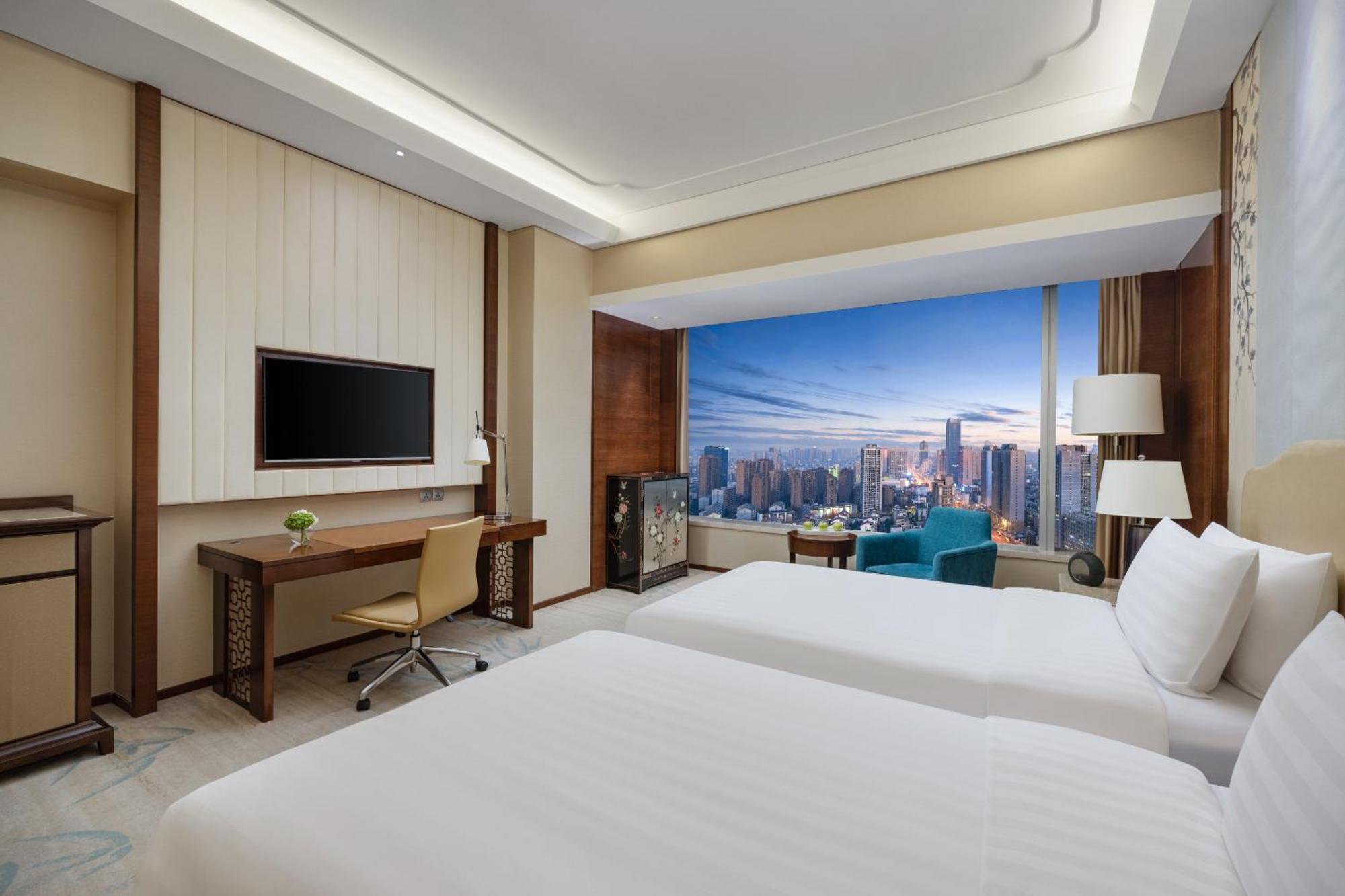 Shangri-La Hefei Bagian luar foto