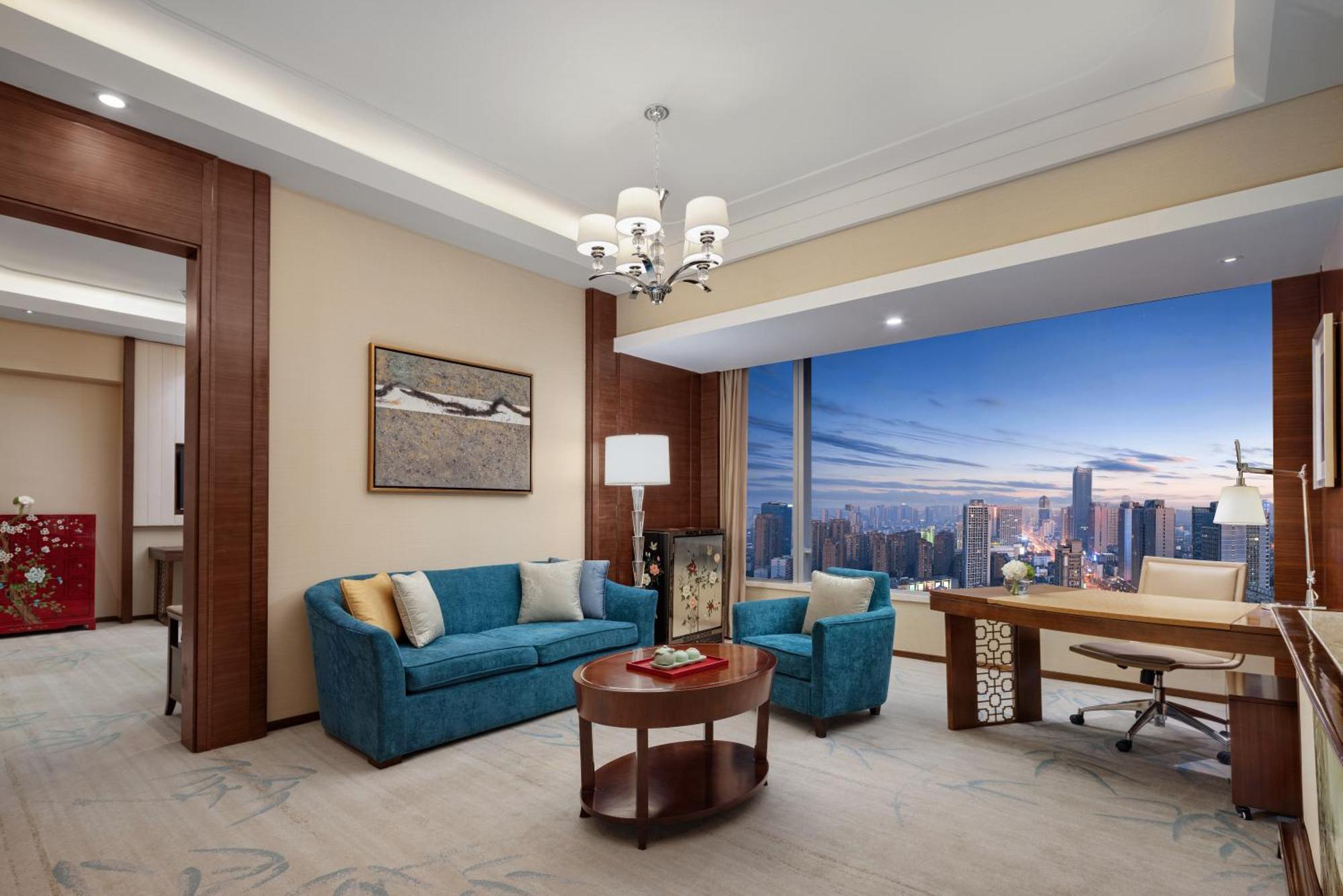 Shangri-La Hefei Bagian luar foto