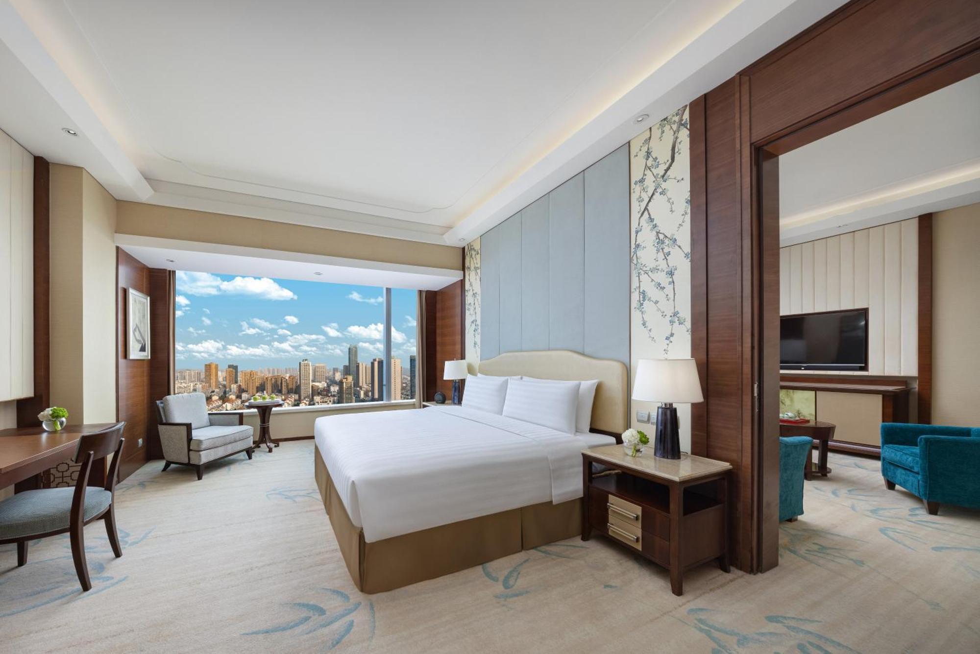 Shangri-La Hefei Bagian luar foto
