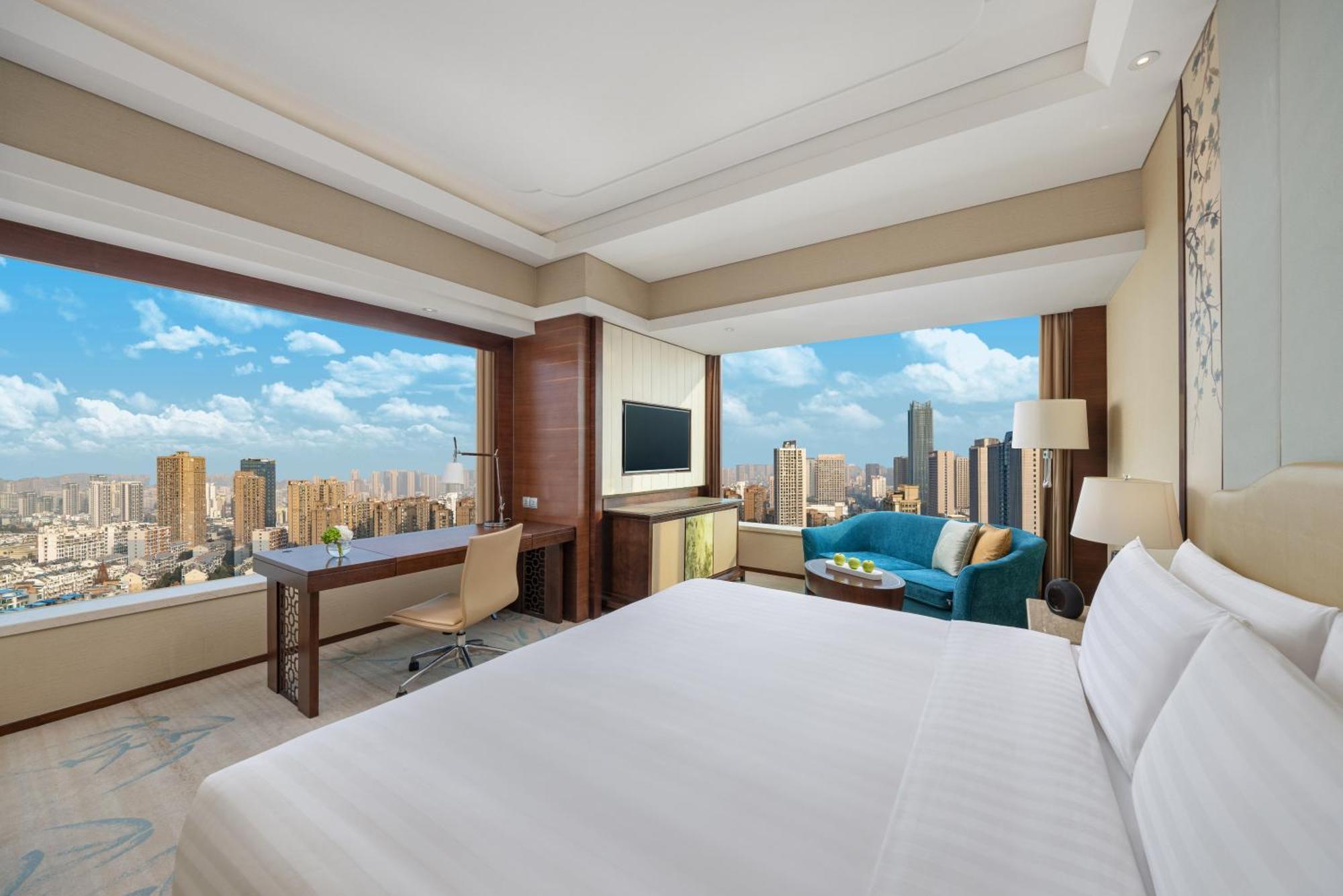 Shangri-La Hefei Bagian luar foto