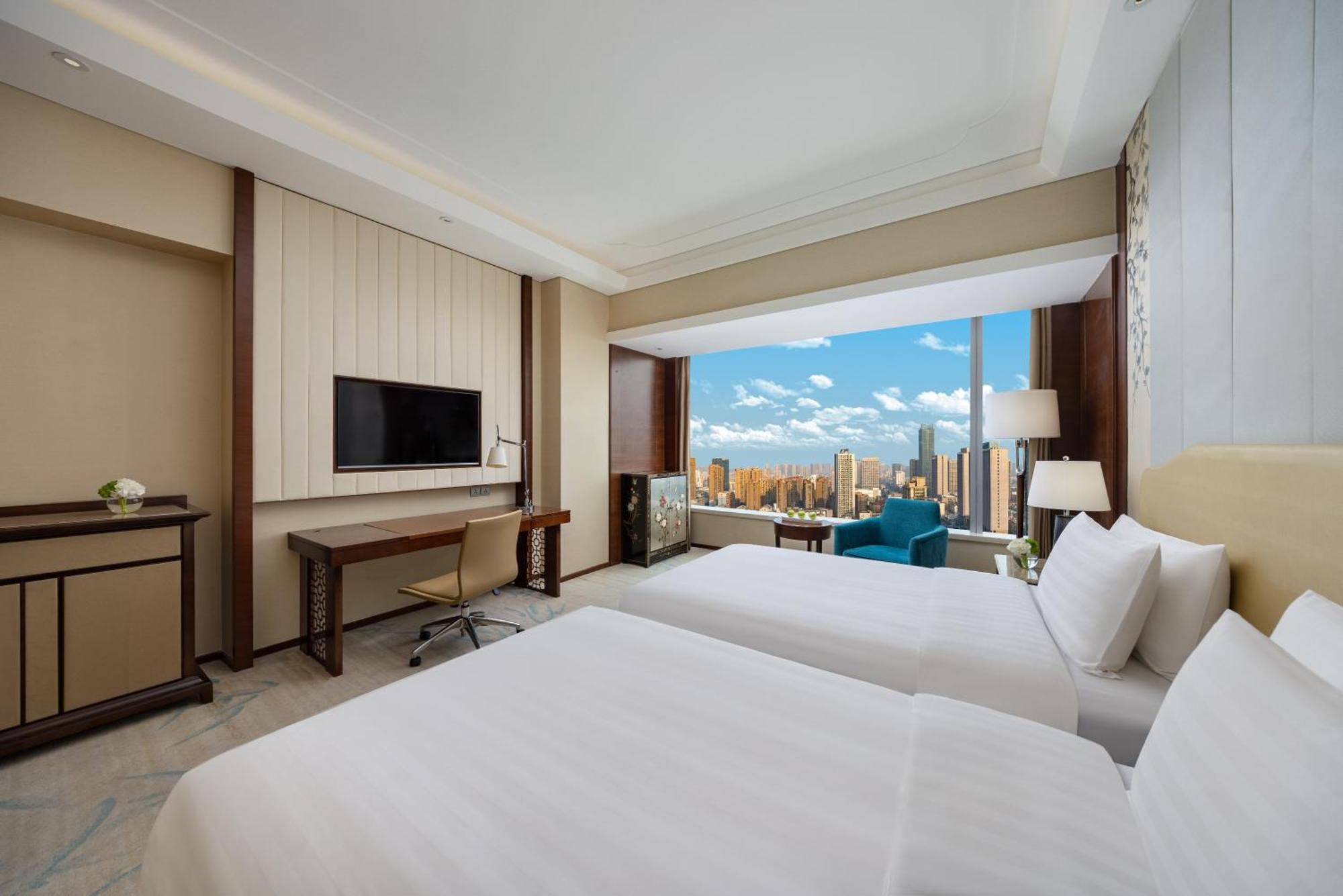 Shangri-La Hefei Bagian luar foto