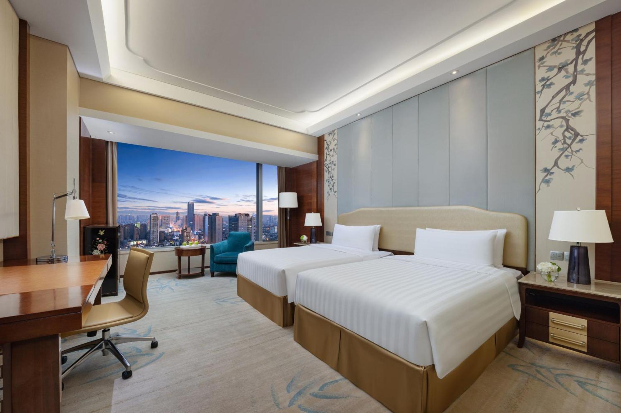 Shangri-La Hefei Bagian luar foto
