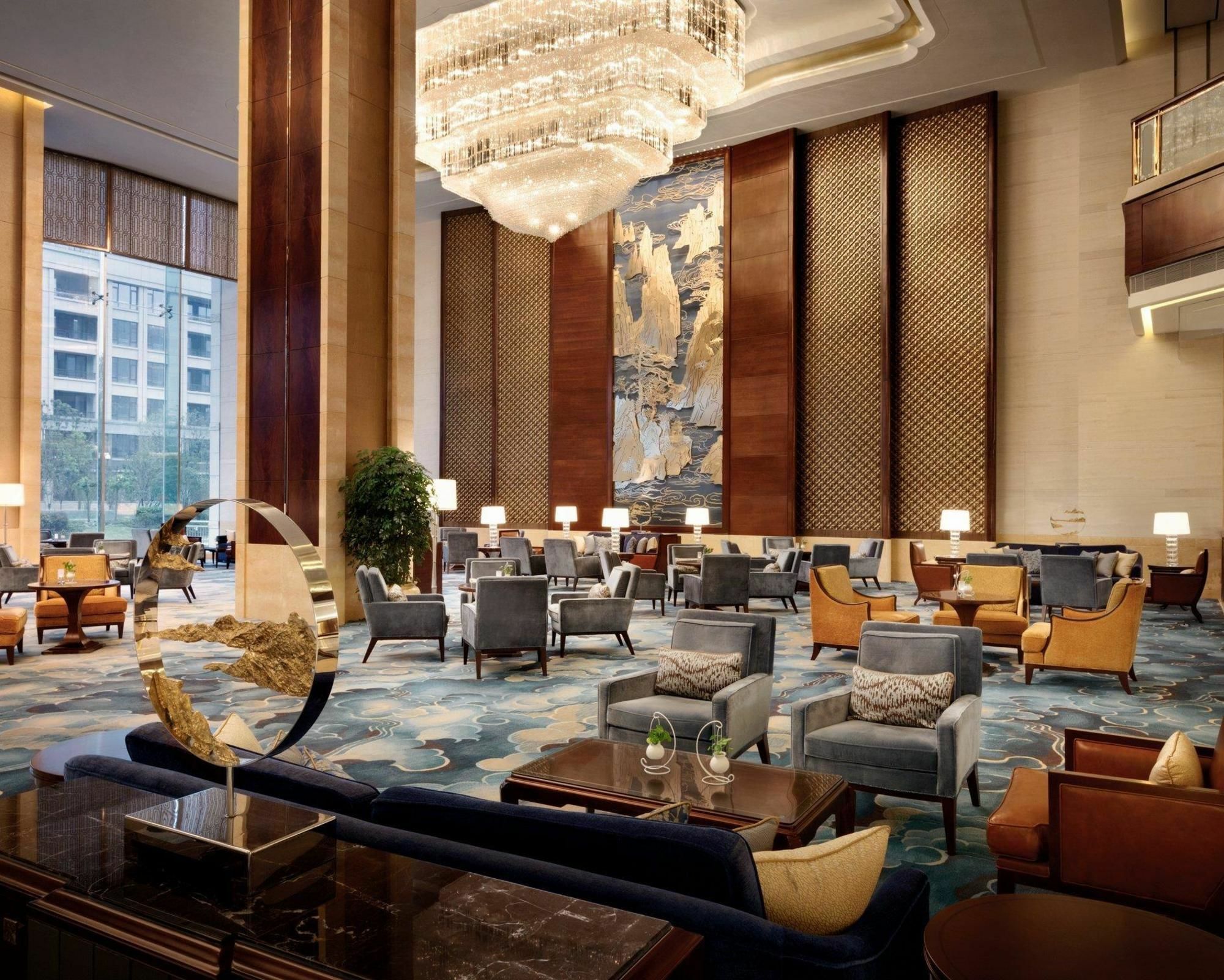 Shangri-La Hefei Bagian luar foto